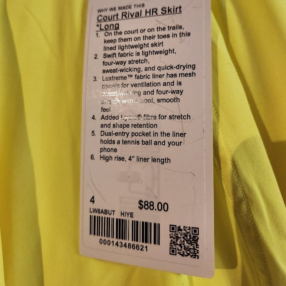 Skirt never worn